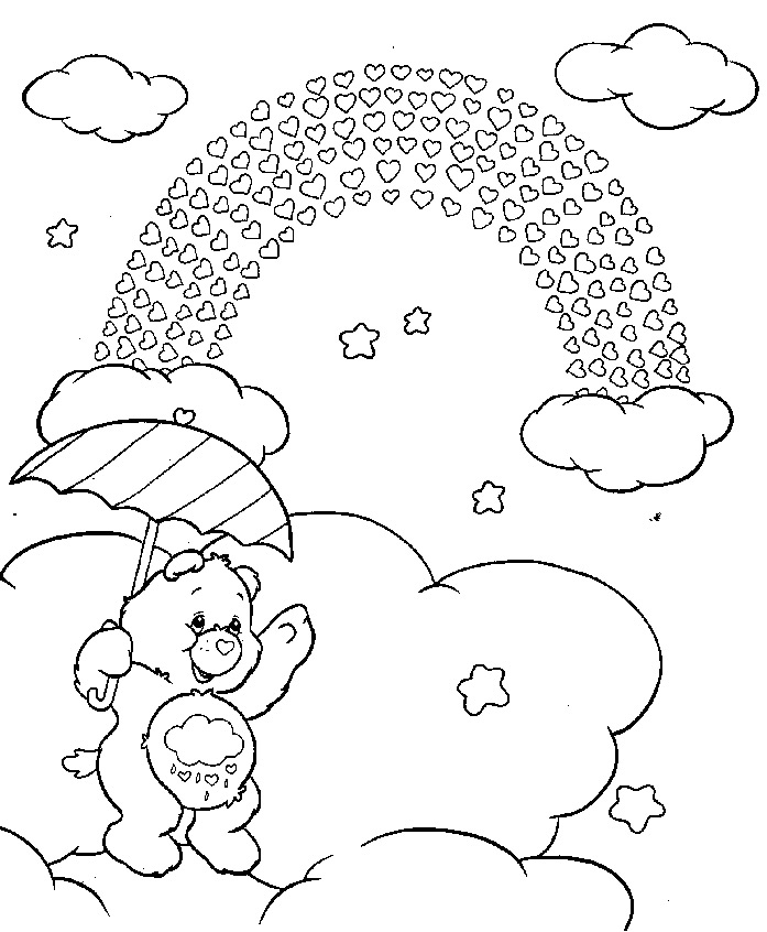 Coloring page: Care Bears (Cartoons) #37176 - Free Printable Coloring Pages