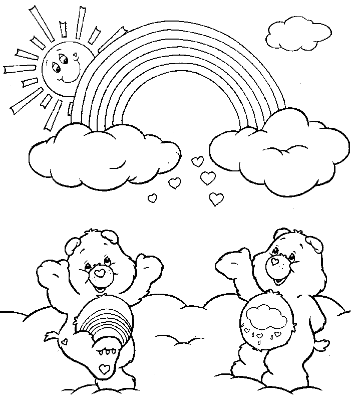 Coloring page: Care Bears (Cartoons) #37180 - Free Printable Coloring Pages