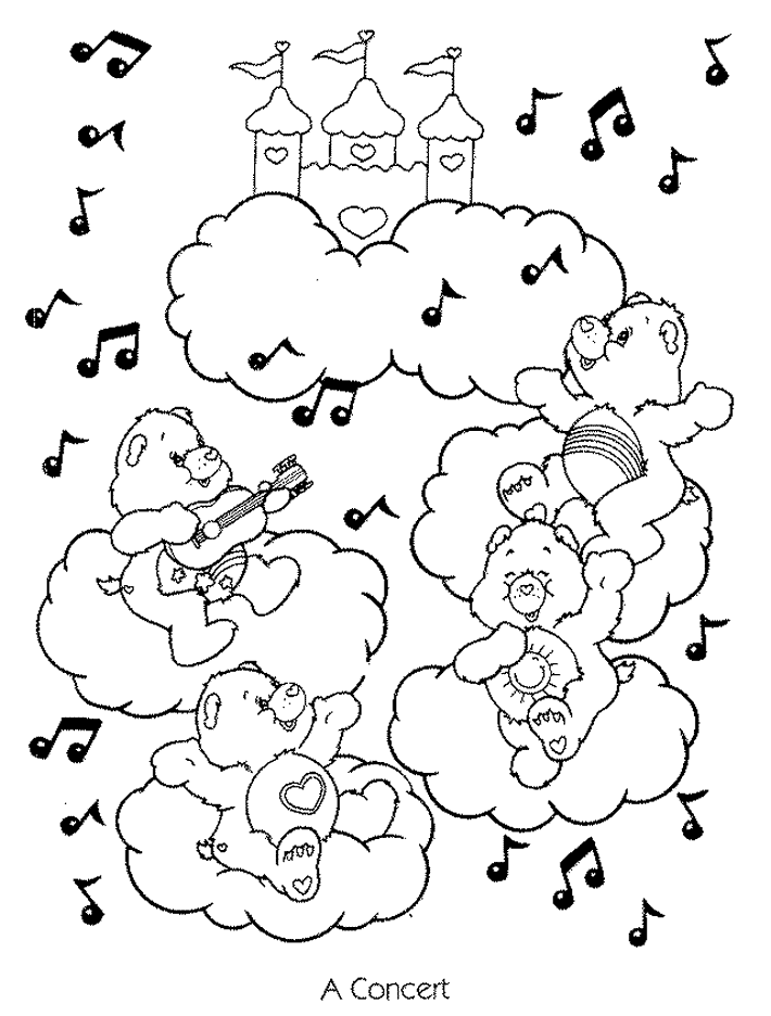 Coloring page: Care Bears (Cartoons) #37183 - Free Printable Coloring Pages