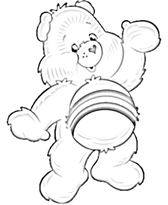 Coloring page: Care Bears (Cartoons) #37184 - Free Printable Coloring Pages