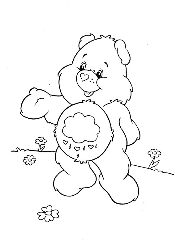 Coloring page: Care Bears (Cartoons) #37185 - Free Printable Coloring Pages