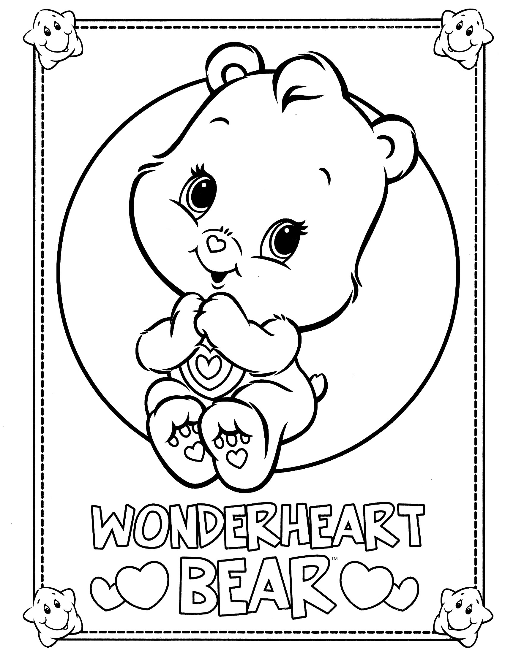 Coloring page: Care Bears (Cartoons) #37186 - Free Printable Coloring Pages