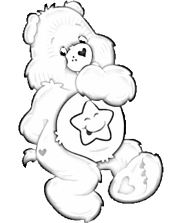 Coloring page: Care Bears (Cartoons) #37198 - Free Printable Coloring Pages