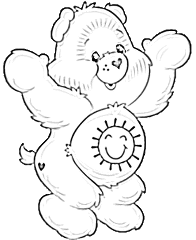 Coloring page: Care Bears (Cartoons) #37212 - Free Printable Coloring Pages