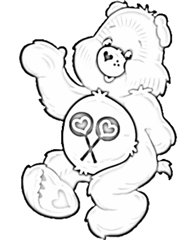 Coloring page: Care Bears (Cartoons) #37213 - Free Printable Coloring Pages