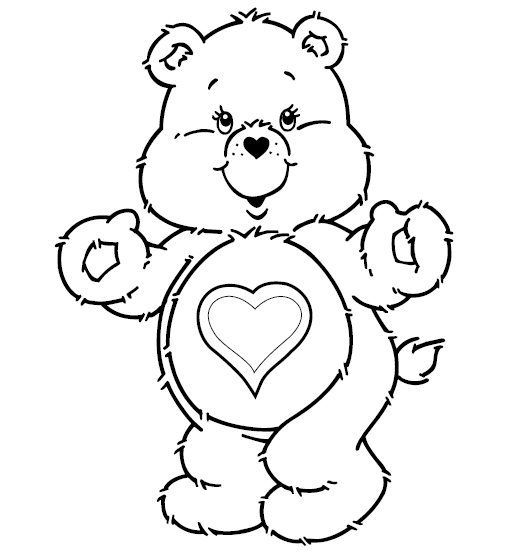 Coloring page: Care Bears (Cartoons) #37219 - Free Printable Coloring Pages