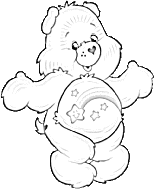 Coloring page: Care Bears (Cartoons) #37222 - Free Printable Coloring Pages