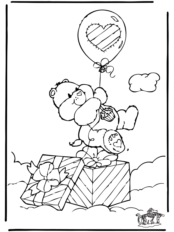 Coloring page: Care Bears (Cartoons) #37228 - Free Printable Coloring Pages