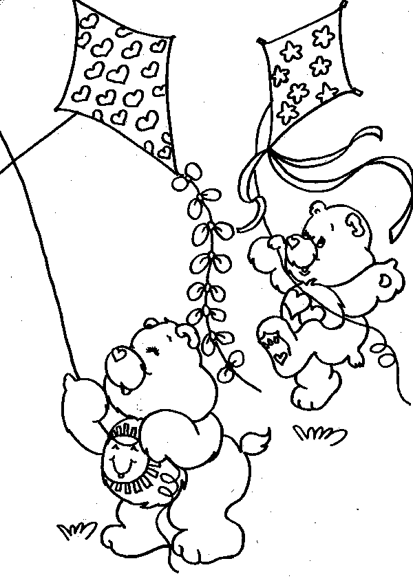 Coloring page: Care Bears (Cartoons) #37249 - Free Printable Coloring Pages