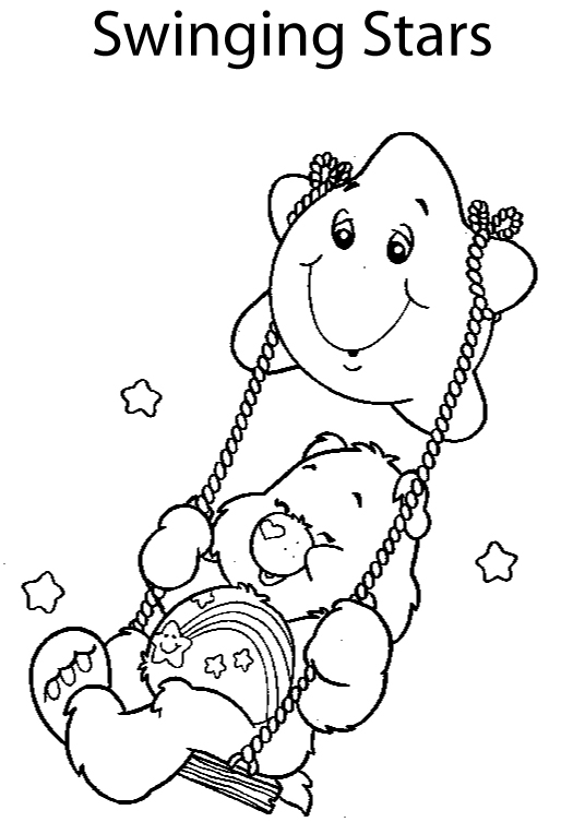 Coloring page: Care Bears (Cartoons) #37251 - Free Printable Coloring Pages