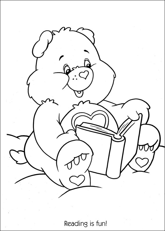 Coloring page: Care Bears (Cartoons) #37261 - Free Printable Coloring Pages