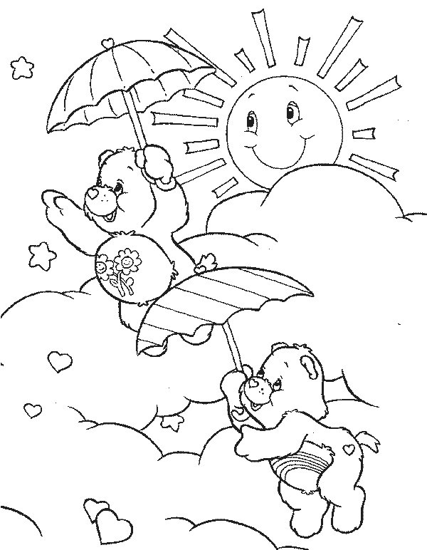 Coloring page: Care Bears (Cartoons) #37262 - Free Printable Coloring Pages