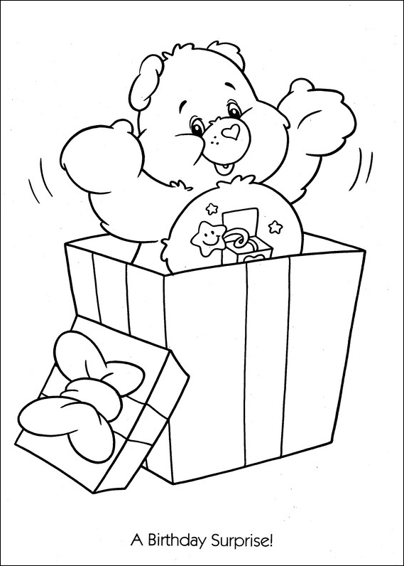 Coloring page: Care Bears (Cartoons) #37265 - Free Printable Coloring Pages