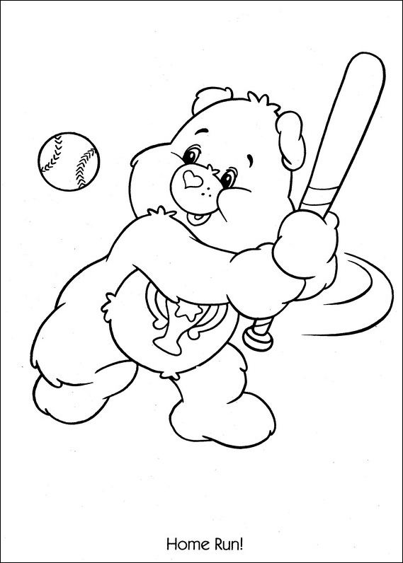 Coloring page: Care Bears (Cartoons) #37294 - Free Printable Coloring Pages