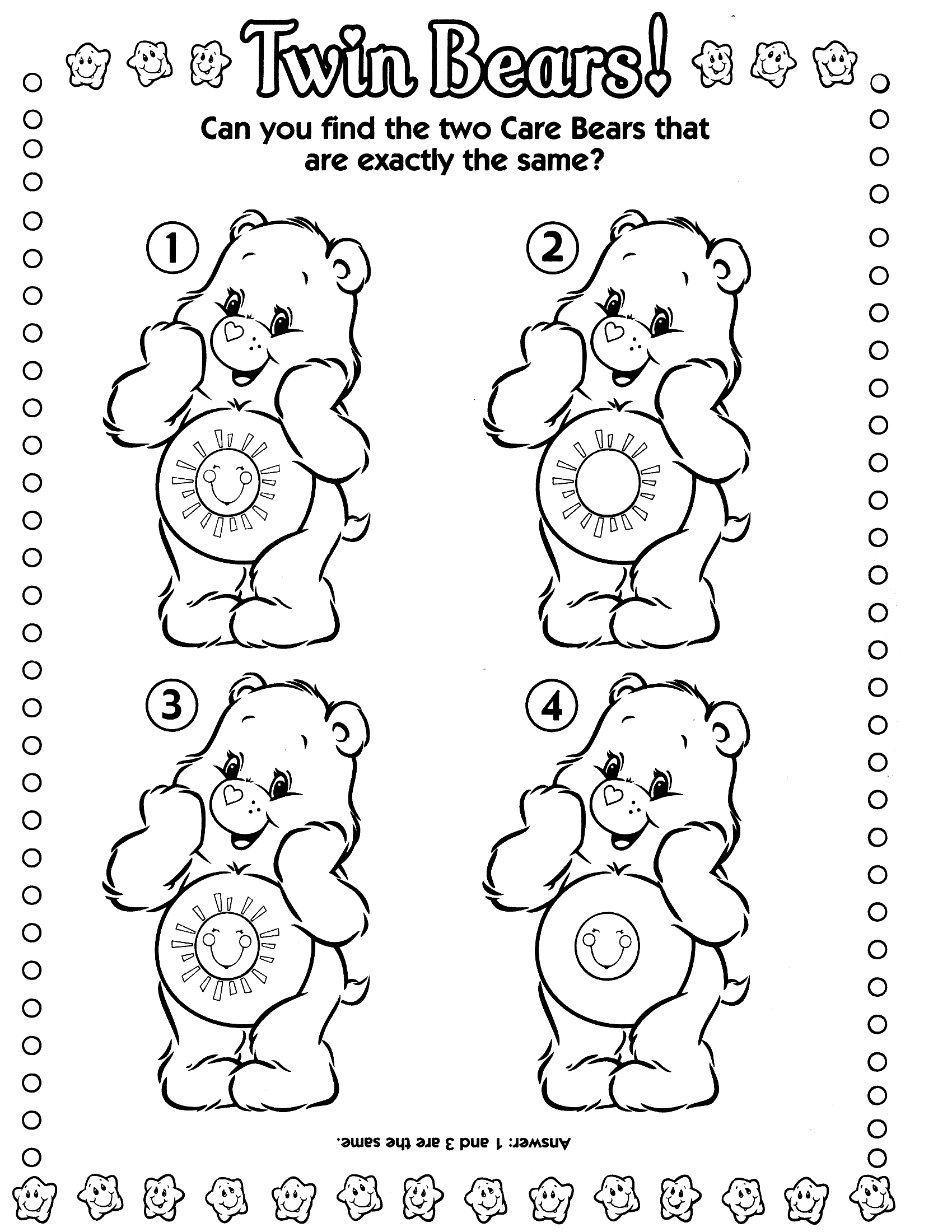 Coloring page: Care Bears (Cartoons) #37303 - Free Printable Coloring Pages