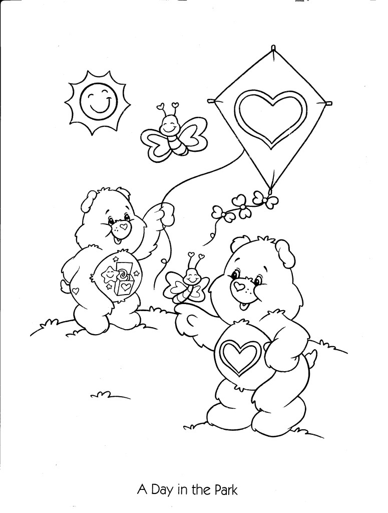 Coloring page: Care Bears (Cartoons) #37310 - Free Printable Coloring Pages