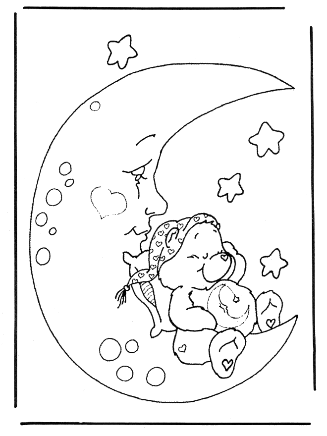 Coloring page: Care Bears (Cartoons) #37316 - Free Printable Coloring Pages