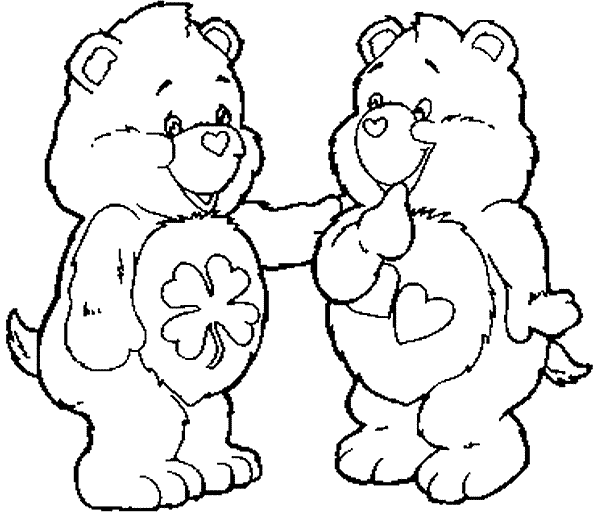 Coloring page: Care Bears (Cartoons) #37332 - Free Printable Coloring Pages