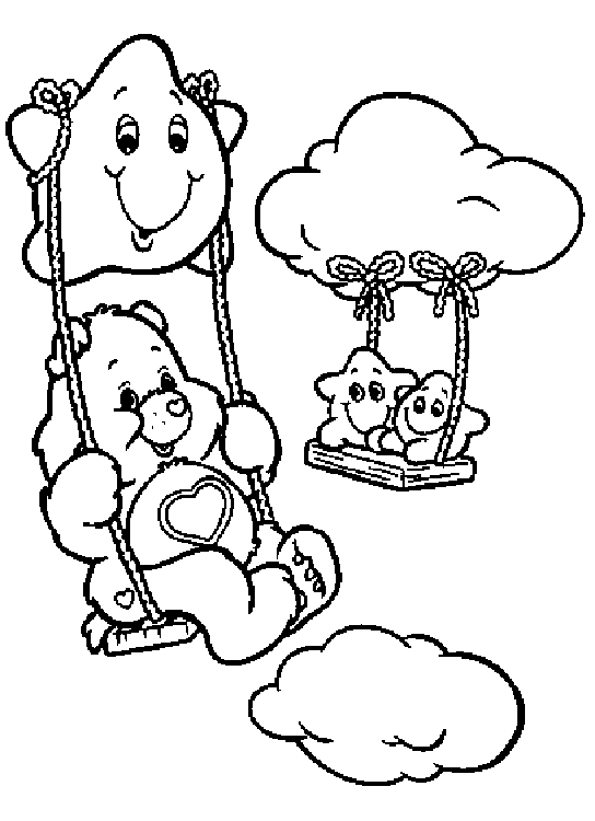 Coloring page: Care Bears (Cartoons) #37336 - Free Printable Coloring Pages