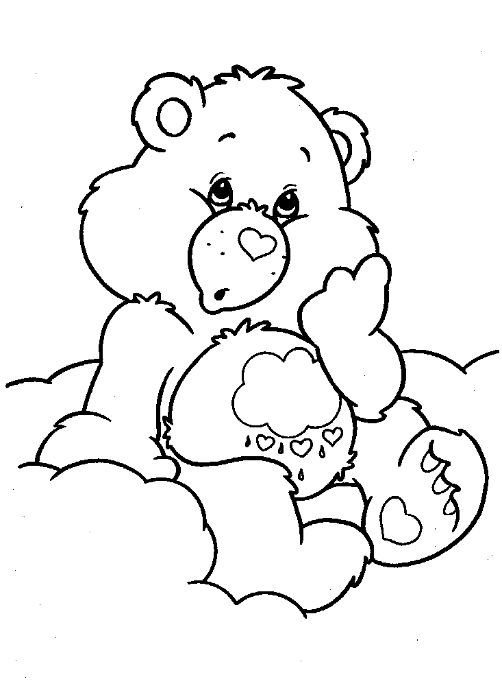 Coloring page: Care Bears (Cartoons) #37342 - Free Printable Coloring Pages