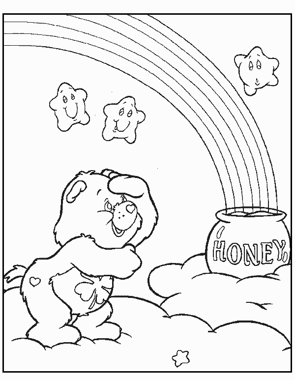 Coloring page: Care Bears (Cartoons) #37351 - Free Printable Coloring Pages