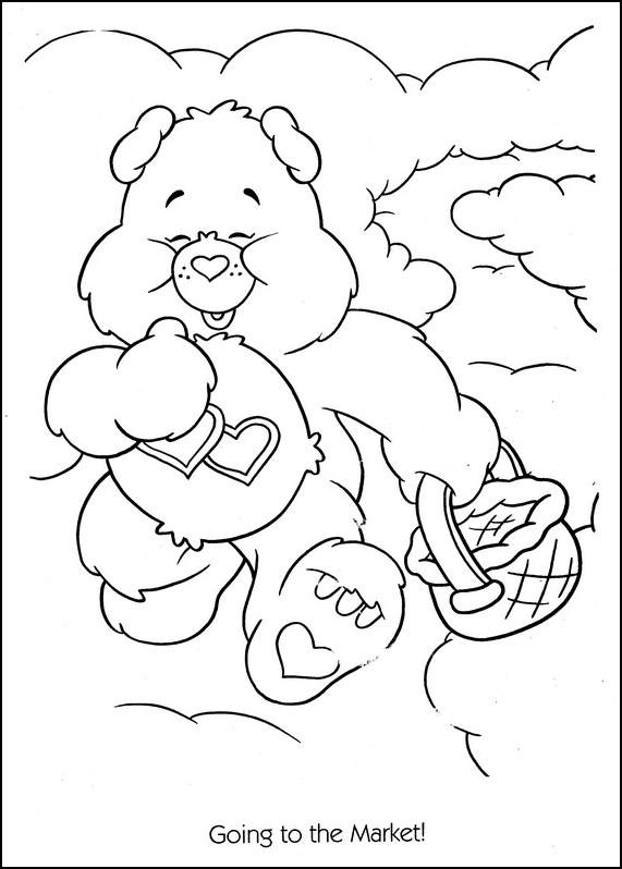 Coloring page: Care Bears (Cartoons) #37358 - Free Printable Coloring Pages