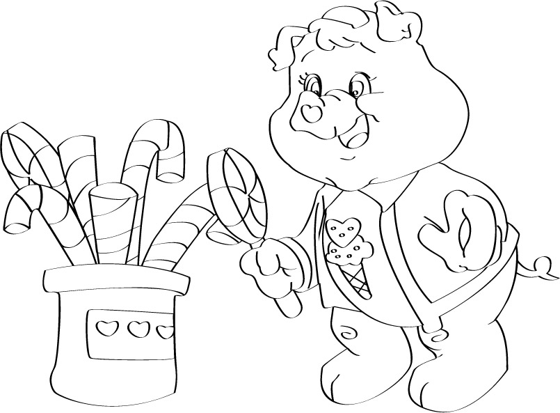 Coloring page: Care Bears (Cartoons) #37371 - Free Printable Coloring Pages