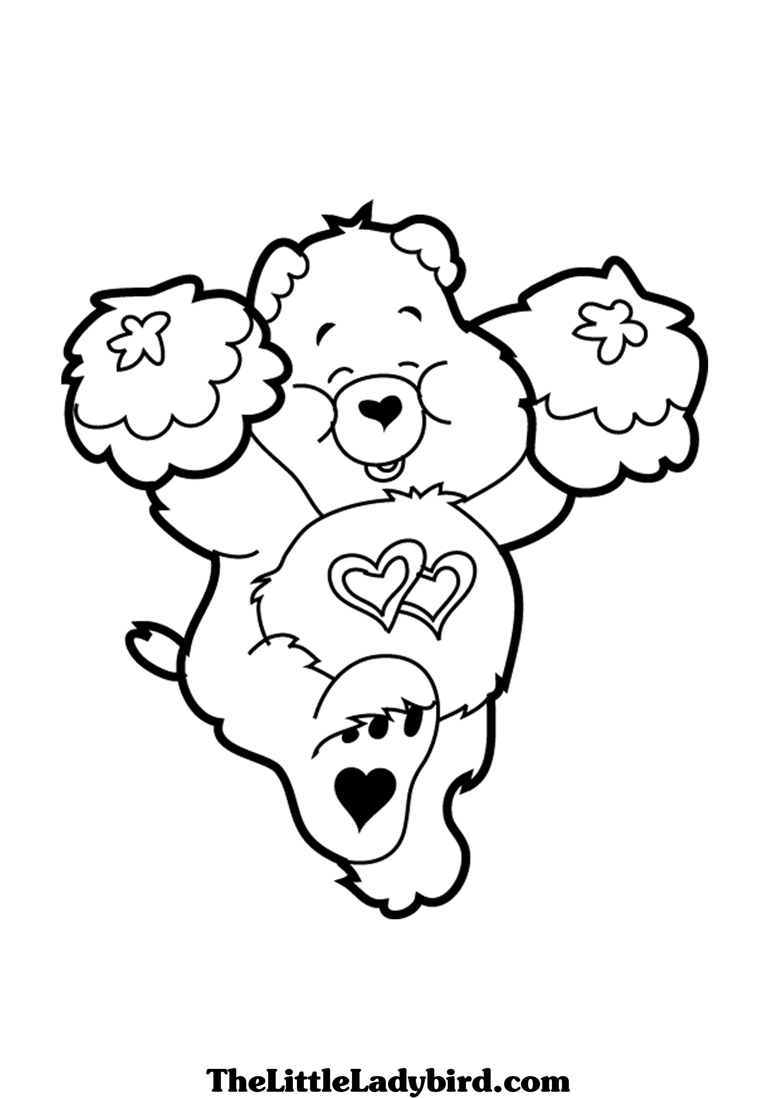 Coloring page: Care Bears (Cartoons) #37381 - Free Printable Coloring Pages
