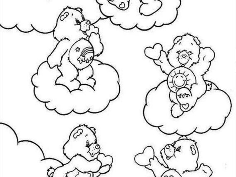 Coloring page: Care Bears (Cartoons) #37383 - Free Printable Coloring Pages