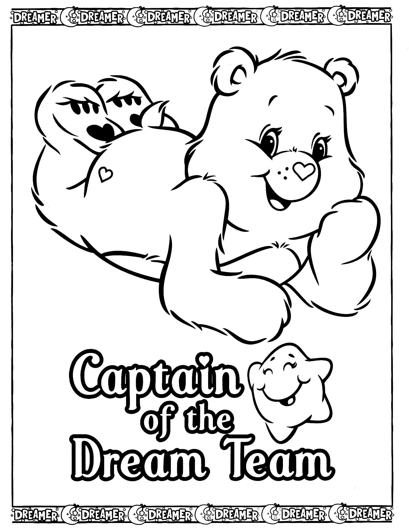 Coloring page: Care Bears (Cartoons) #37397 - Free Printable Coloring Pages