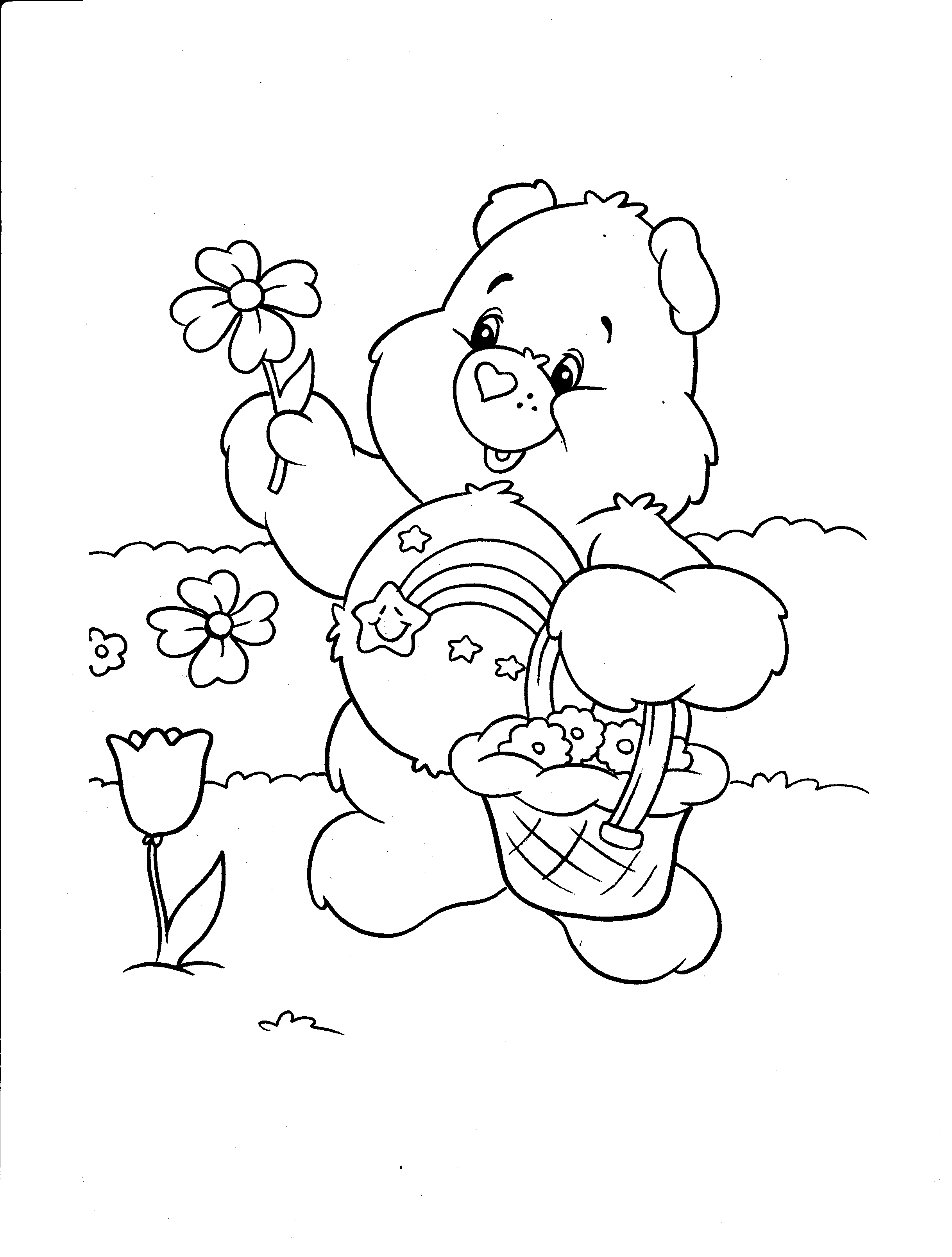 Coloring page: Care Bears (Cartoons) #37404 - Free Printable Coloring Pages