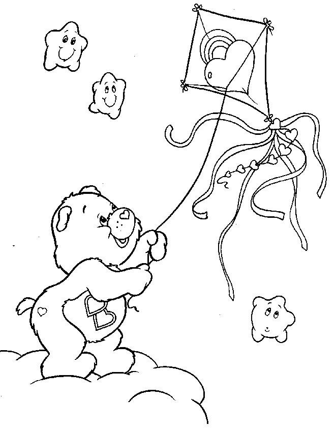 Coloring page: Care Bears (Cartoons) #37406 - Free Printable Coloring Pages