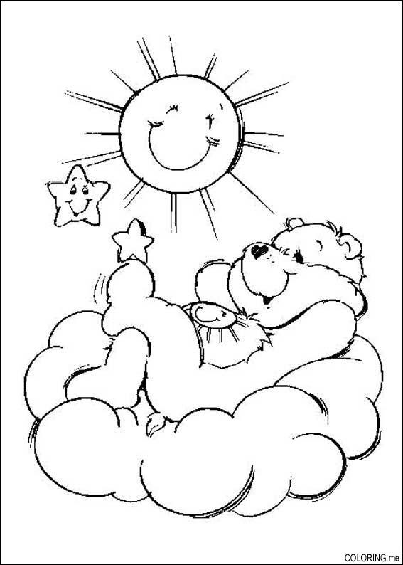 Coloring page: Care Bears (Cartoons) #37425 - Free Printable Coloring Pages