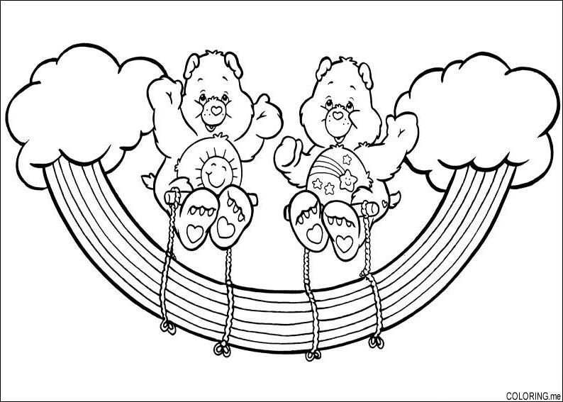 Coloring page: Care Bears (Cartoons) #37442 - Free Printable Coloring Pages