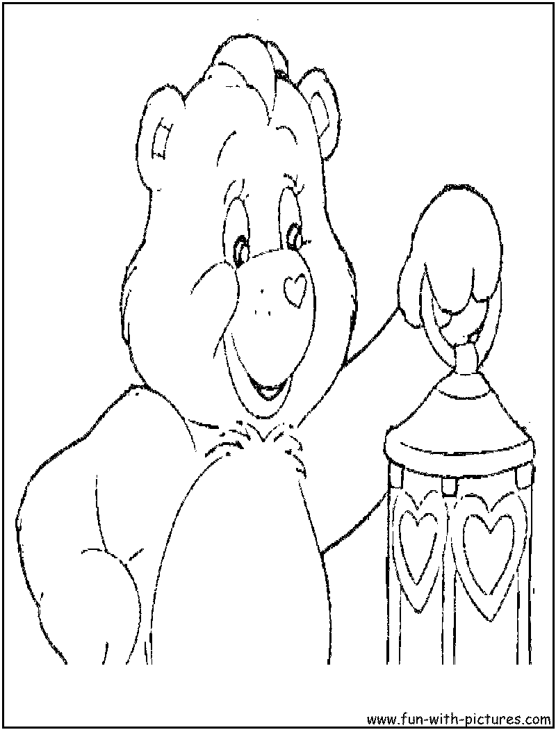 Coloring page: Care Bears (Cartoons) #37446 - Free Printable Coloring Pages