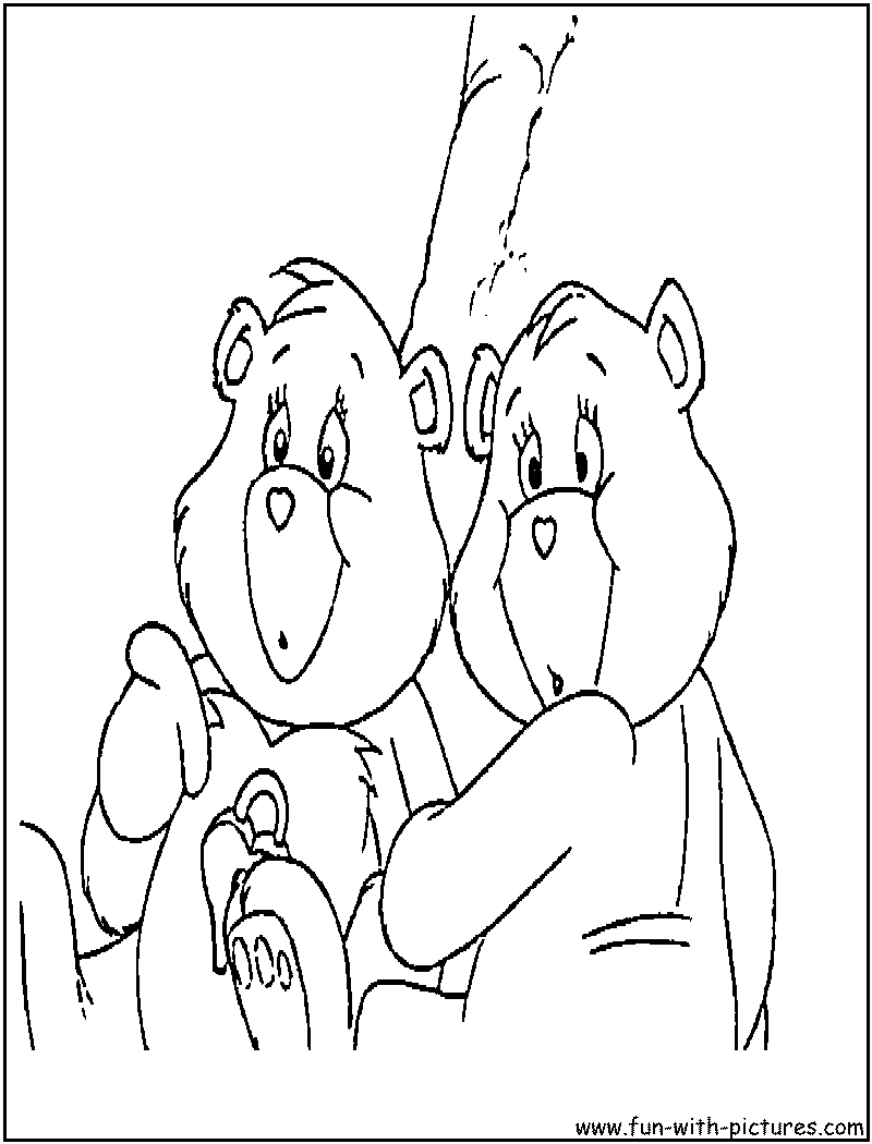 Coloring page: Care Bears (Cartoons) #37459 - Free Printable Coloring Pages