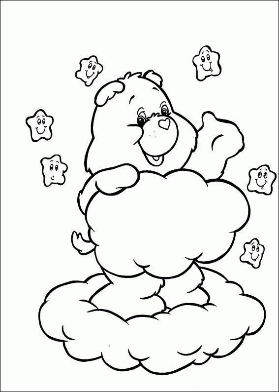 Coloring page: Care Bears (Cartoons) #37470 - Free Printable Coloring Pages