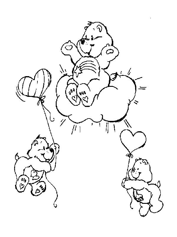 Coloring page: Care Bears (Cartoons) #37475 - Free Printable Coloring Pages