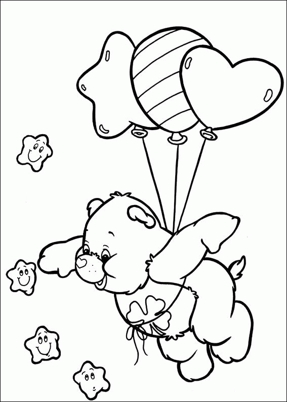 Coloring page: Care Bears (Cartoons) #37483 - Free Printable Coloring Pages