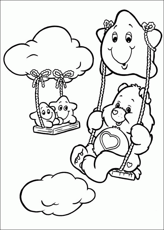 Coloring page: Care Bears (Cartoons) #37500 - Free Printable Coloring Pages