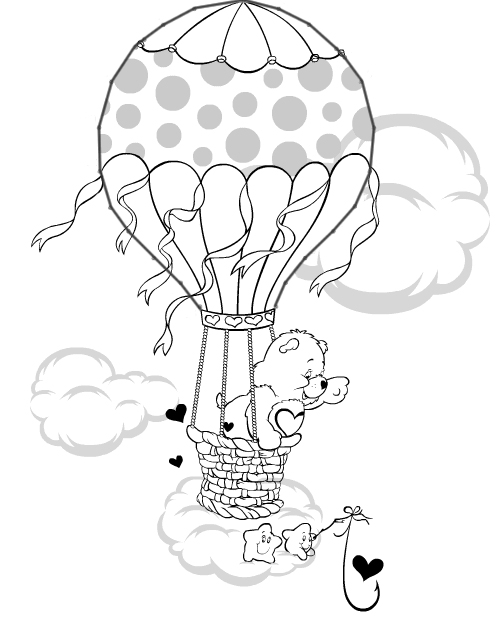 Coloring page: Care Bears (Cartoons) #37503 - Free Printable Coloring Pages