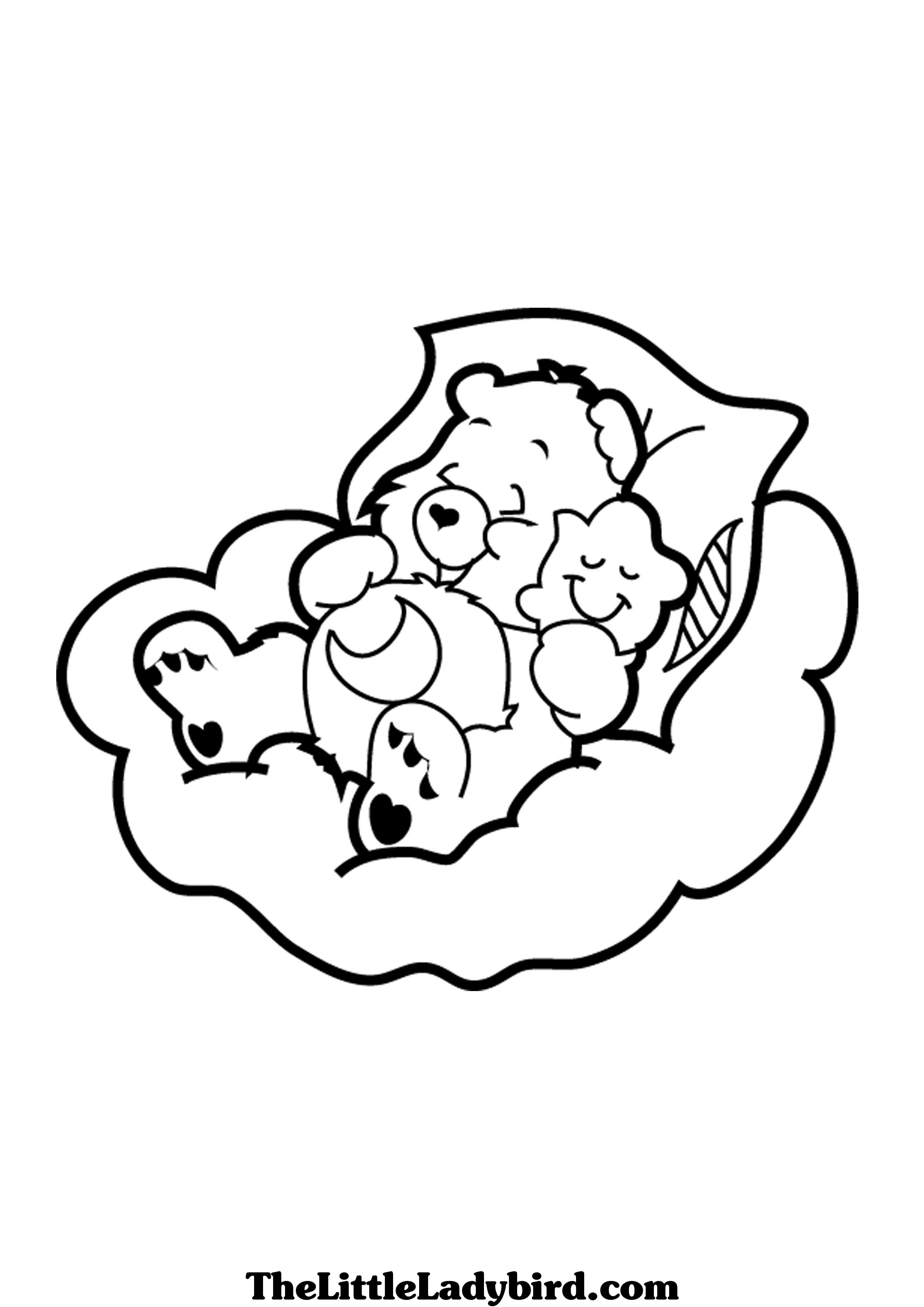 Coloring page: Care Bears (Cartoons) #37507 - Free Printable Coloring Pages