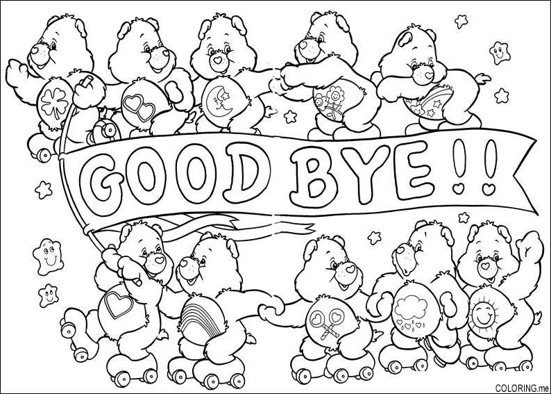 Coloring page: Care Bears (Cartoons) #37510 - Free Printable Coloring Pages