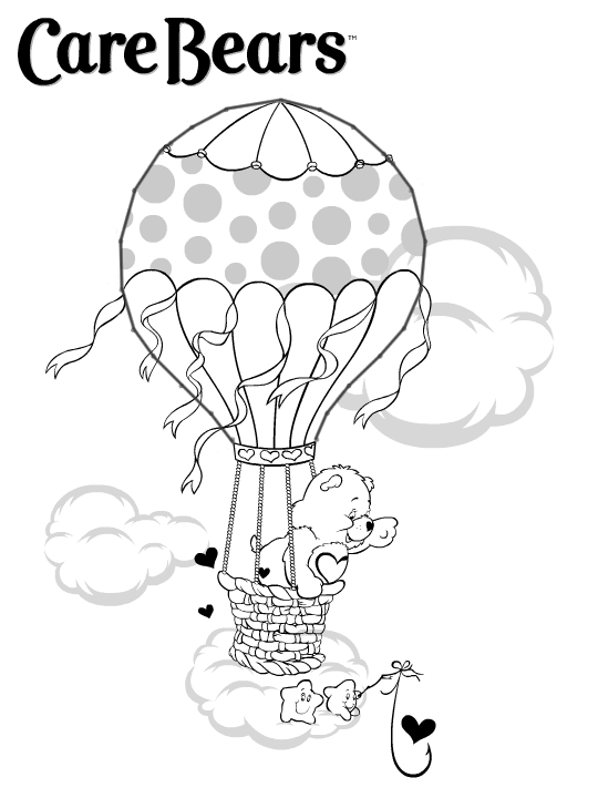 Coloring page: Care Bears (Cartoons) #37549 - Free Printable Coloring Pages