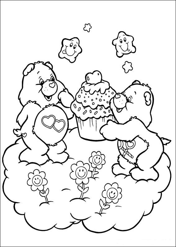 Coloring page: Care Bears (Cartoons) #37563 - Free Printable Coloring Pages