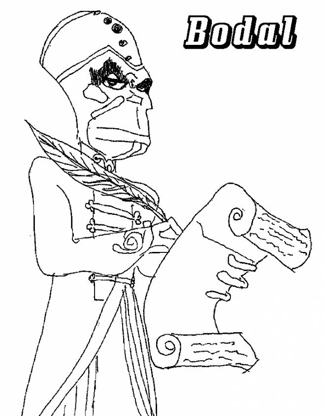 Coloring page: Chaotic (Cartoons) #169963 - Free Printable Coloring Pages