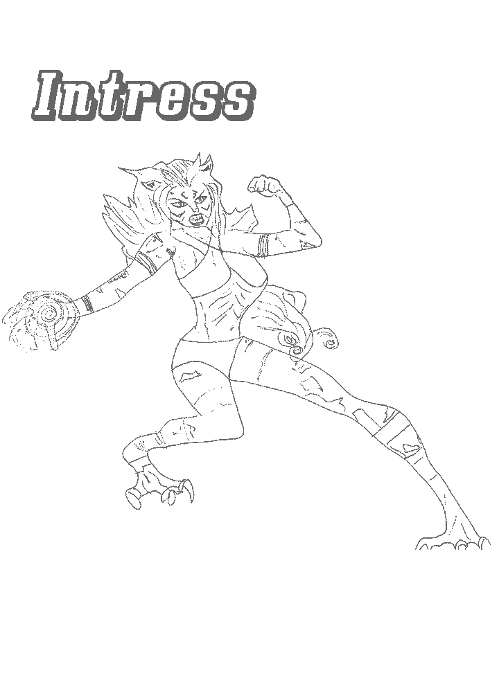 Coloring page: Chaotic (Cartoons) #169969 - Free Printable Coloring Pages