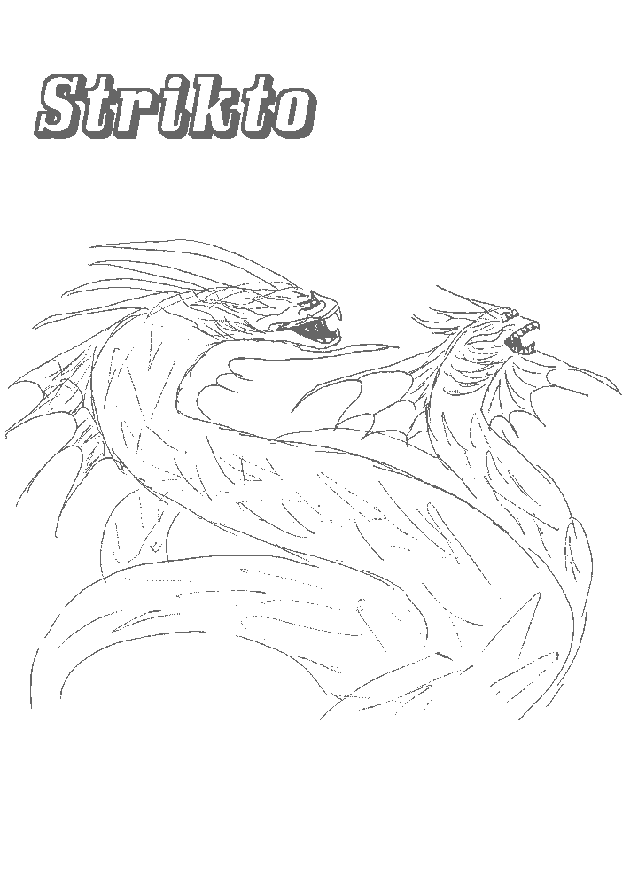 Coloring page: Chaotic (Cartoons) #169970 - Free Printable Coloring Pages