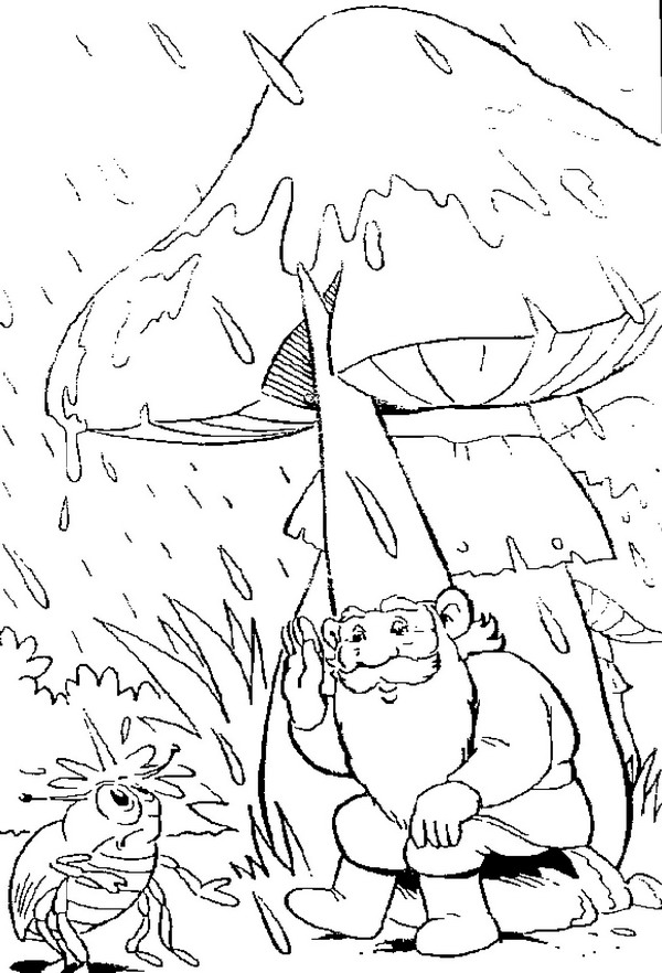 Coloring page: David, the Gnome (Cartoons) #51259 - Free Printable Coloring Pages
