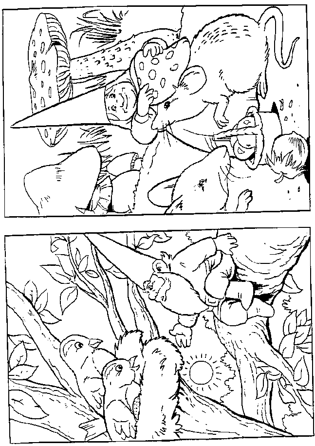Coloring page: David, the Gnome (Cartoons) #51346 - Free Printable Coloring Pages